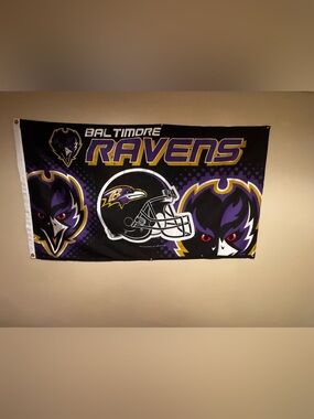 Baltimore Ravens Banner/Flag